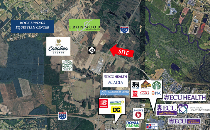 Pictures of Land property located at NC-43, Greenville, NC 27834 for sales - image #1