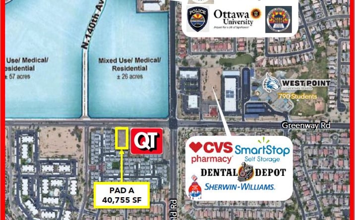Pictures of Land, Mixed Use, Retail property located at N 140th Dr, Surprise, AZ 85379 for sales - image #1