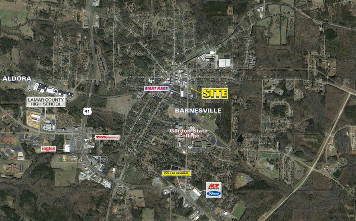 Pictures of Land property located at 314 College Dr, Barnesville, GA 30204 for sales - image #1