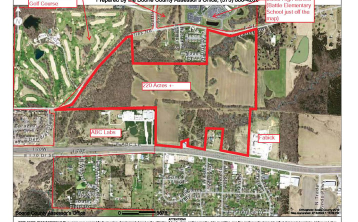 Pictures of Land property located at 220 Acres - St. Charles Rd., Columbia, MO, Columbia, MO 65202 for sales - image #1