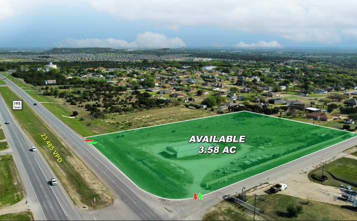 Pictures of Land property located at 12198 TX-195, Killeen, TX 76542 for sales - image #1