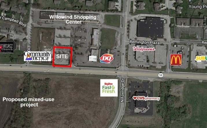 Pictures of Land property located at 1282 W Foxwood Dr, Raymore, MO 64083 for sales - image #1