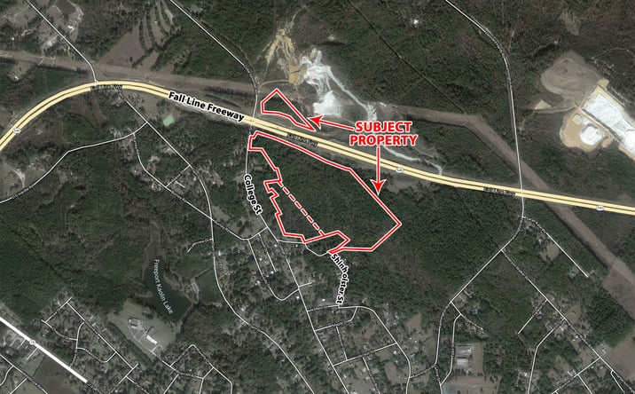 Pictures of Land property located at Fall Line Freeway at College St, Gordon, GA 31031 for sales - image #1