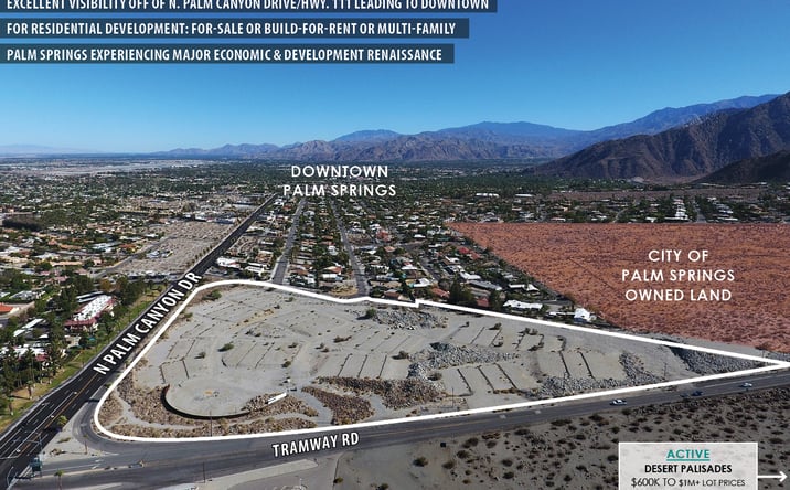 Pictures of Land property located at N Palm Canyon Dr, Palm Springs, CA 92262 for sales - image #1