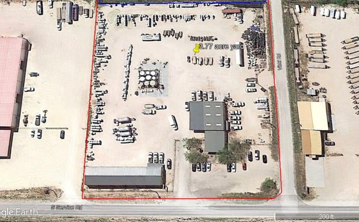 Pictures of Industrial property located at 9500 S Service Rd, Big Spring, TX 79720 for sales - image #1