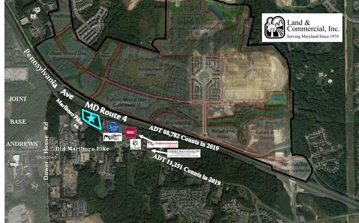 Pictures of Land property located at 9306 Marlboro Pike, Upper Marlboro, MD 20772 for sales - image #1