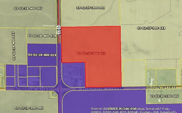 Pictures of Land property located at 280 E 9000N Rd, Manteno, IL 60950 for sales - image #1