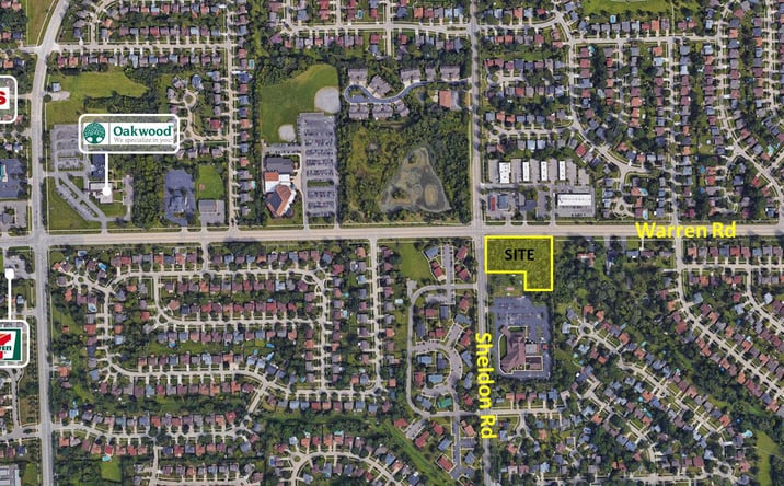 Pictures of Land property located at SEC Warren & Sheldon Roads, Canton, MI 48187 for sales - image #1