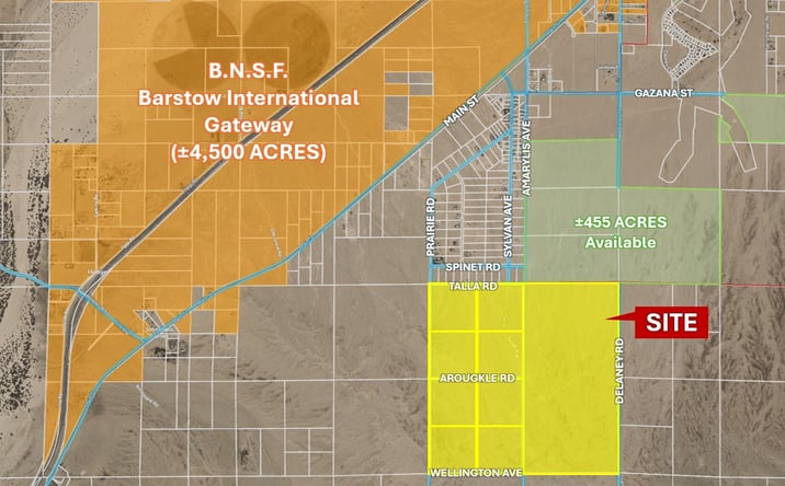 Pictures of Land property located at Sylvan Ave, Barstow, CA 92311 for sales - image #1