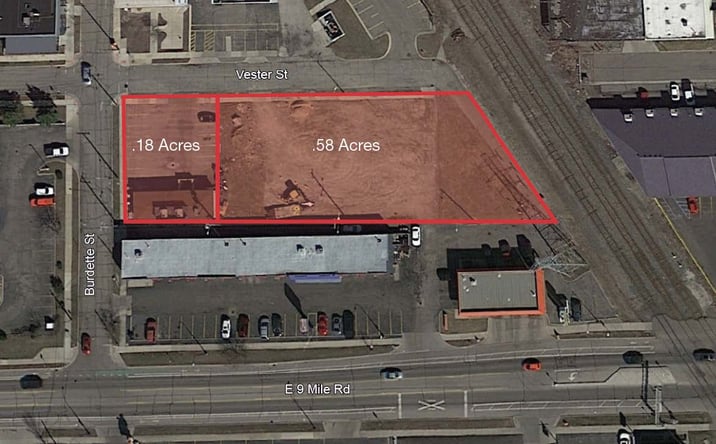 Pictures of Land property located at 600-644 Vester St, Ferndale, MI 48220 for sales - image #1