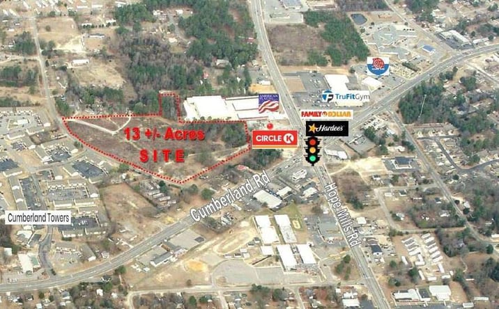 Pictures of Land property located at 2478 Hope Mills Rd, Hope Mills, NC 28348 for sales - image #1