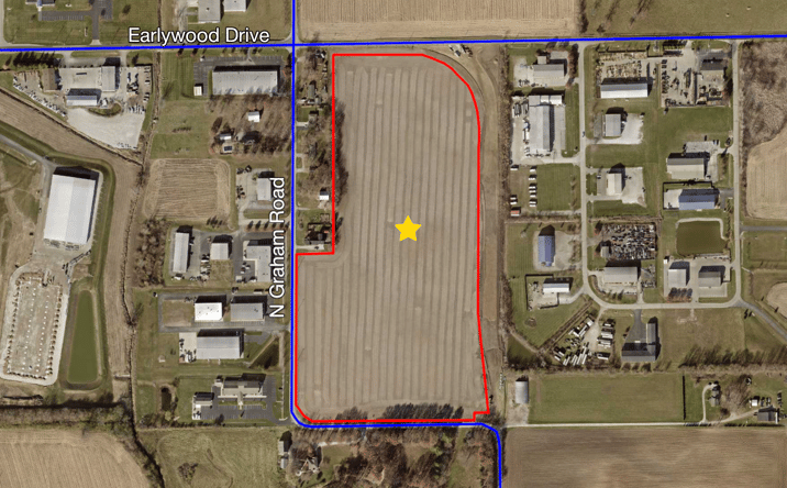 Pictures of Land property located at N Graham Rd, Franklin, IN 46131 for sales - image #1