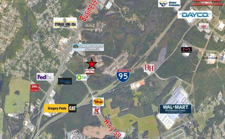 Pictures of Land property located at 5217 Marracco Dr, Hope Mills, NC 28348 for sales - image #1
