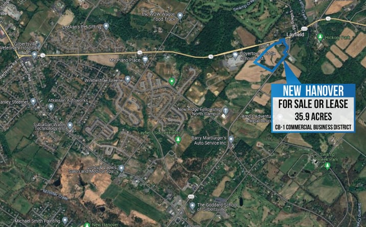 Pictures of Land property located at 3171 N Charlotte St, Gilbertsville, PA 19525 for sales - image #1
