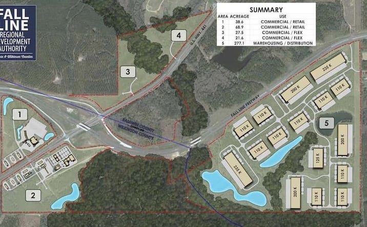 Pictures of Industrial, Land property located at Fall Line Fwy, Ivey, GA 31031 for sales - image #1
