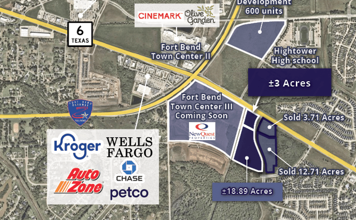 Pictures of Land property located at 0 Hwy 6, Missouri City, TX 77459 for sales - image #1