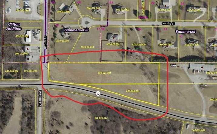 Pictures of Land property located at Bethel Rd & Hwy 92 Highway, Kansas City, MO 64079 for sales - image #1