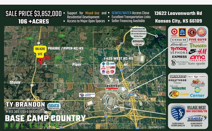 Pictures of Land property located at 13622 Leavenworth Road, Kansas City, KS 66109 for sales - image #1
