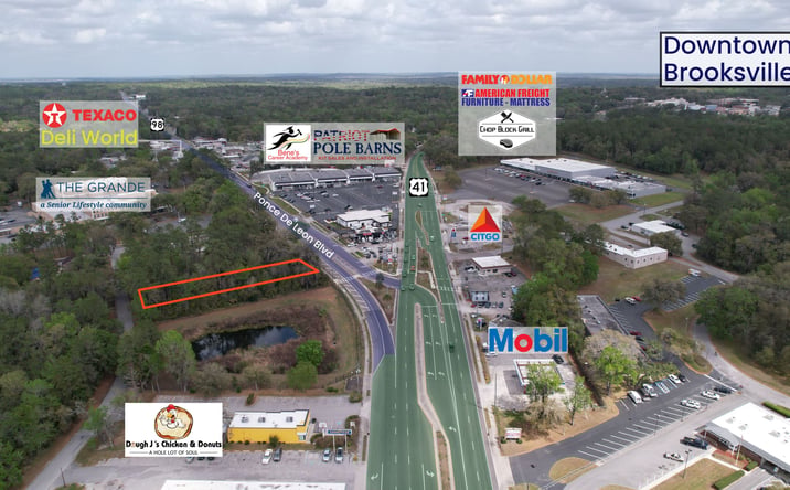 Pictures of Land property located at Ponce de Leon, Brooksville, FL 34601 for sales - image #1
