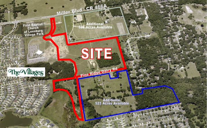 Pictures of Land property located at Miller Boulevard (CR 466A), The Villages, FL 32163 for sales - image #1