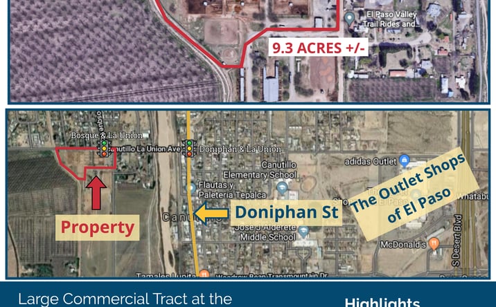 Pictures of Land property located at 326 FM259, El Paso, TX 79932 for sales - image #1