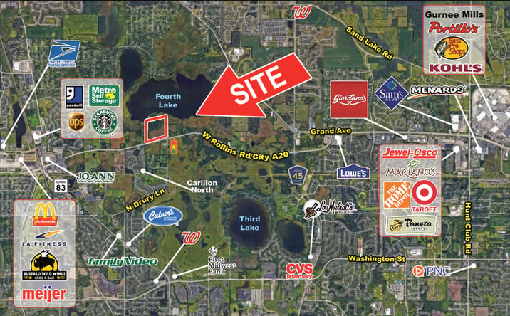 Pictures of Land property located at 20660 W Rollins Rd, Lake Villa, IL 60046 for sales - image #1