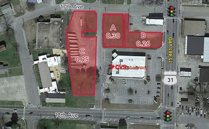 Pictures of Land property located at 8370 US-31, Calera, AL 35040 for sales - image #1