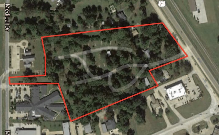 Pictures of Land property located at 4800 Barksdale Blvd, Bossier City, LA 71112 for sales - image #1