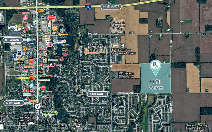 Pictures of Land property located at N. 400 East, Greenfield, IN 46140 for sales - image #1