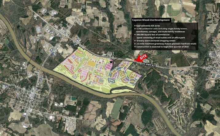 Pictures of Land property located at Cedar Grove School Rd. & US Hwy 421, Lillington, NC 27546 for sales - image #1