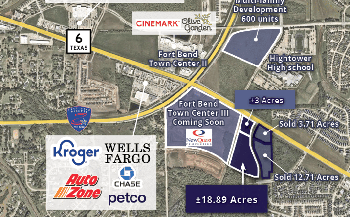 Pictures of Land property located at Hwy 6, Missouri City, TX 77459 for sales - image #1