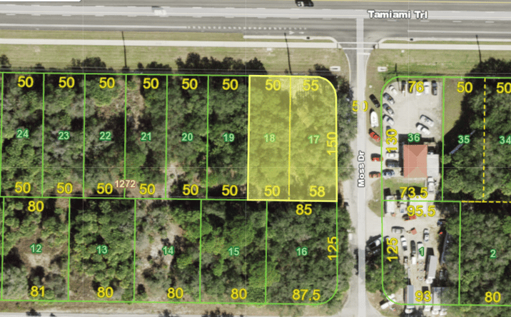 Pictures of Land property located at 641 Tamiami Trail, Port Charlotte, FL 33953 for sales - image #1