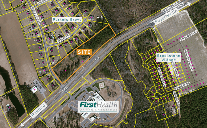 Pictures of Land property located at 6415 Fayetteville Rd, Raeford, NC 28376 for sales - image #1