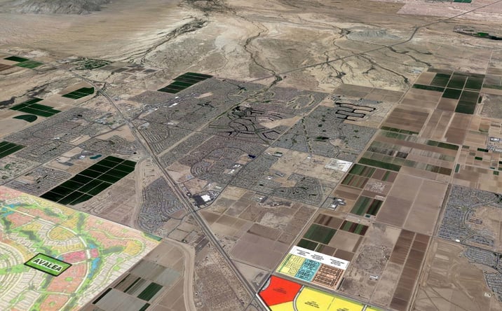 Pictures of Land property located at SWC of W Honeycutt Rd and N White & Parker Rd, Maricopa, AZ 85239 for sales - image #1