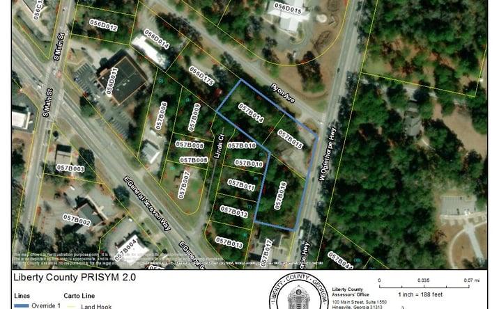 Pictures of Land property located at Ryon Ave, Hinesville, GA 31313 for sales - image #1
