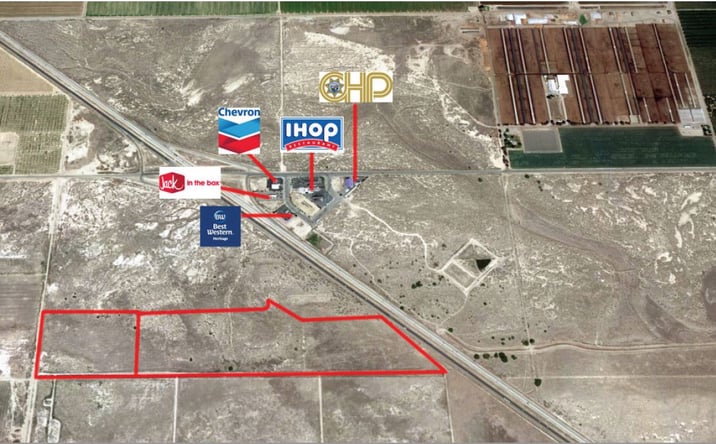 Pictures of Land property located at I-5 & Stockdale Hwy, Tupman, CA 93276, Bakersfield, CA 93276 for sales - image #1