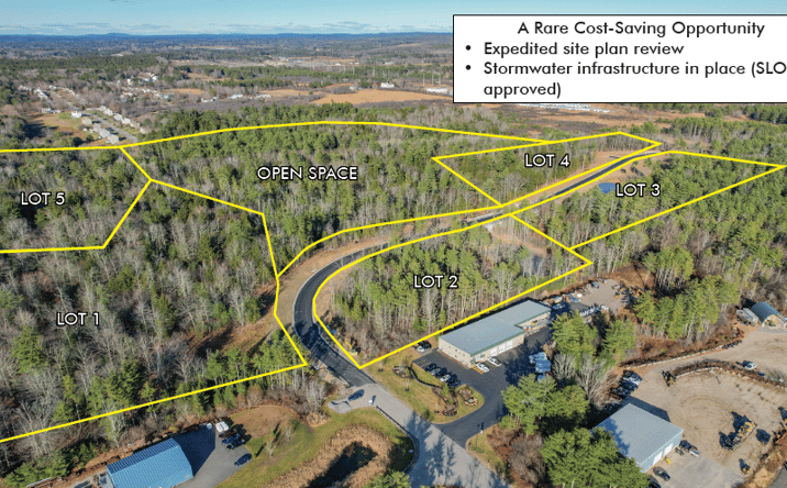 Pictures of Land property located at Gorham Industrial Pkwy, Lot 4, Gorham, ME 04038 for sales - image #1