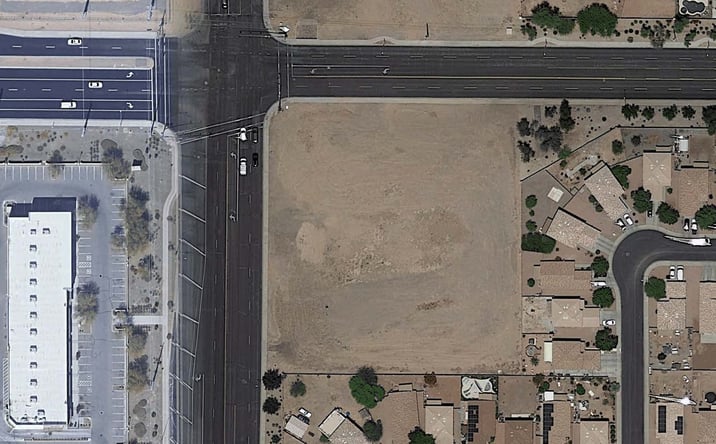 Pictures of Land property located at SEC Cactus Rd & Dysart Rd, El Mirage, AZ 85335 for sales - image #1