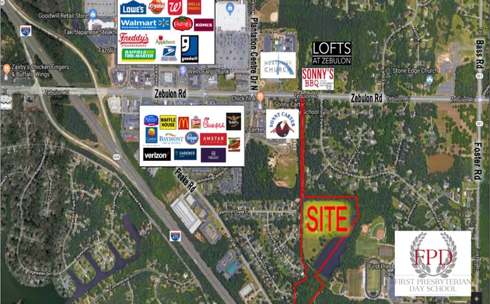 Pictures of Land property located at 5904 Zebulon Rd, Macon, GA 31210 for sales - image #1