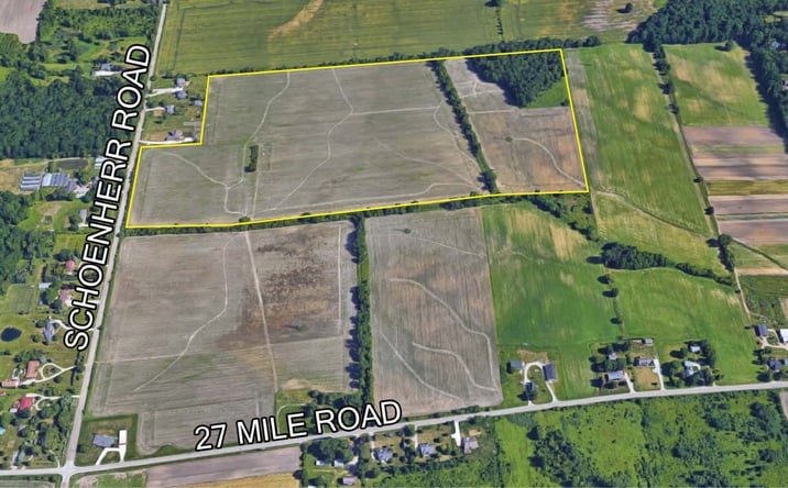 Pictures of Land property located at Schoenherr Rd, Washington, MI 48094 for sales - image #1