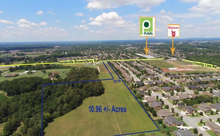 Pictures of Land property located at Huntsville Brownsferry Rd, Madison, AL 35756 for sales - image #1