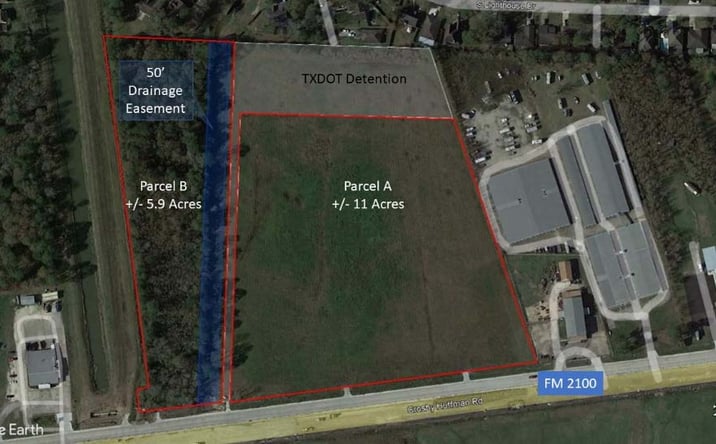 Pictures of Land property located at FM 2100, Crosby, TX 77532 for sales - image #1