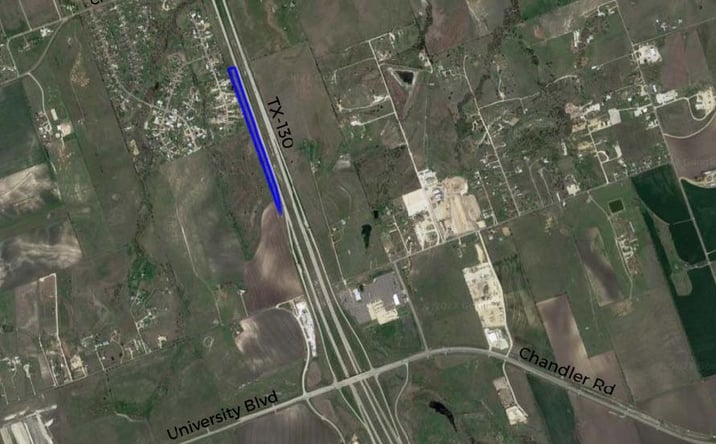 Pictures of Land property located at CR 107, Hutto, TX 78634 for sales - image #1