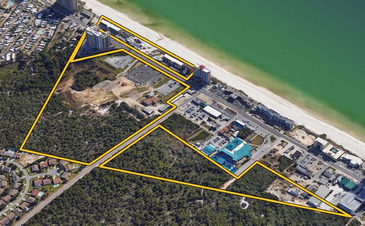 Pictures of Land, Mixed Use property located at 15191 Front Beach Road, Panama City Beach, FL 32413 for sales - image #1