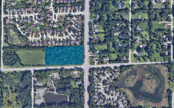 Pictures of Land property located at NEC Gary Ave & Lawrence Avenue, Bloomingdale, IL, Bloomingdale, IL 60108 for sales - image #1