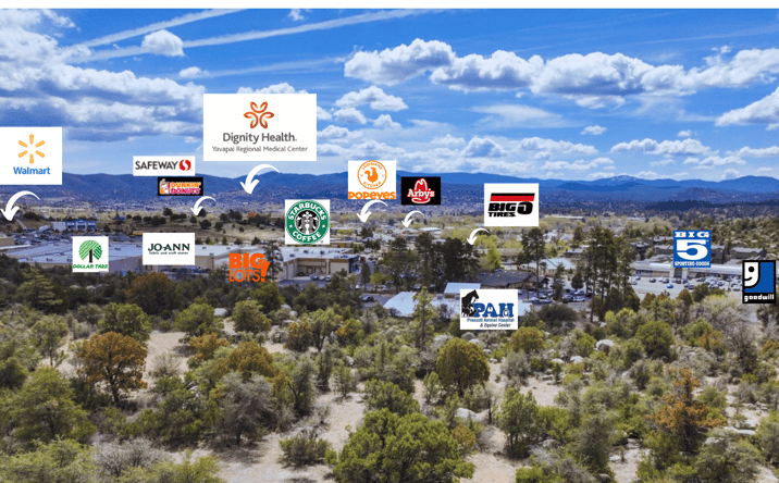 Pictures of Land property located at 1251 Los Pueblos Way, Prescott, AZ 86305 for sales - image #1