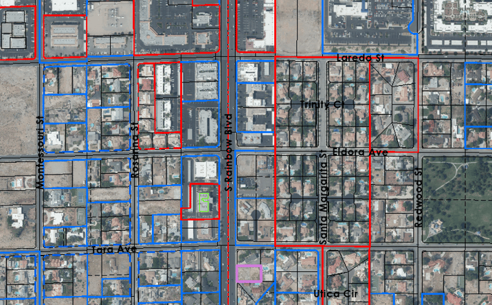 Pictures of Office, Land property located at 2830 South Rainbow Boulevard, Las Vegas, NV 89146 for sales - image #1