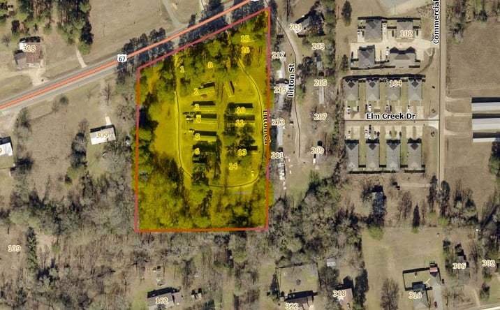 Pictures of Land, Multifamily property located at 217 Redwater Blvd W, Maud, TX 75567 for sales - image #1