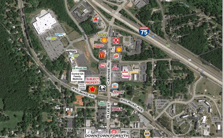Pictures of Land property located at 95 Railroad Ave, Forsyth, GA 31029 for sales - image #1