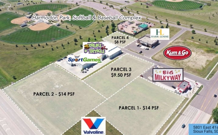 Pictures of Land property located at 5801 E 41st St, Sioux Falls, SD 57110 for sales - image #1